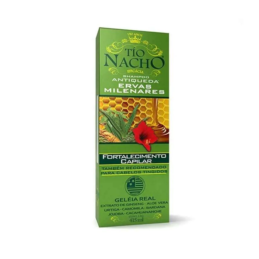 Tio Nacho Shampoo Antiqueda Ervas Milenares 415ml