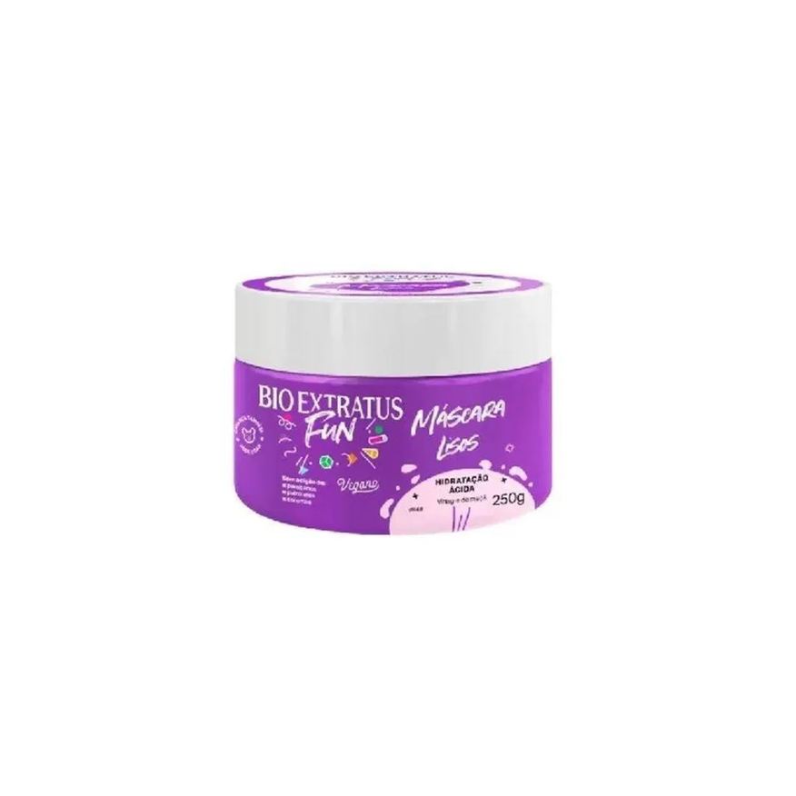 Bio Extratus Mascara Fun Lisos Hidratacao Acida 250g