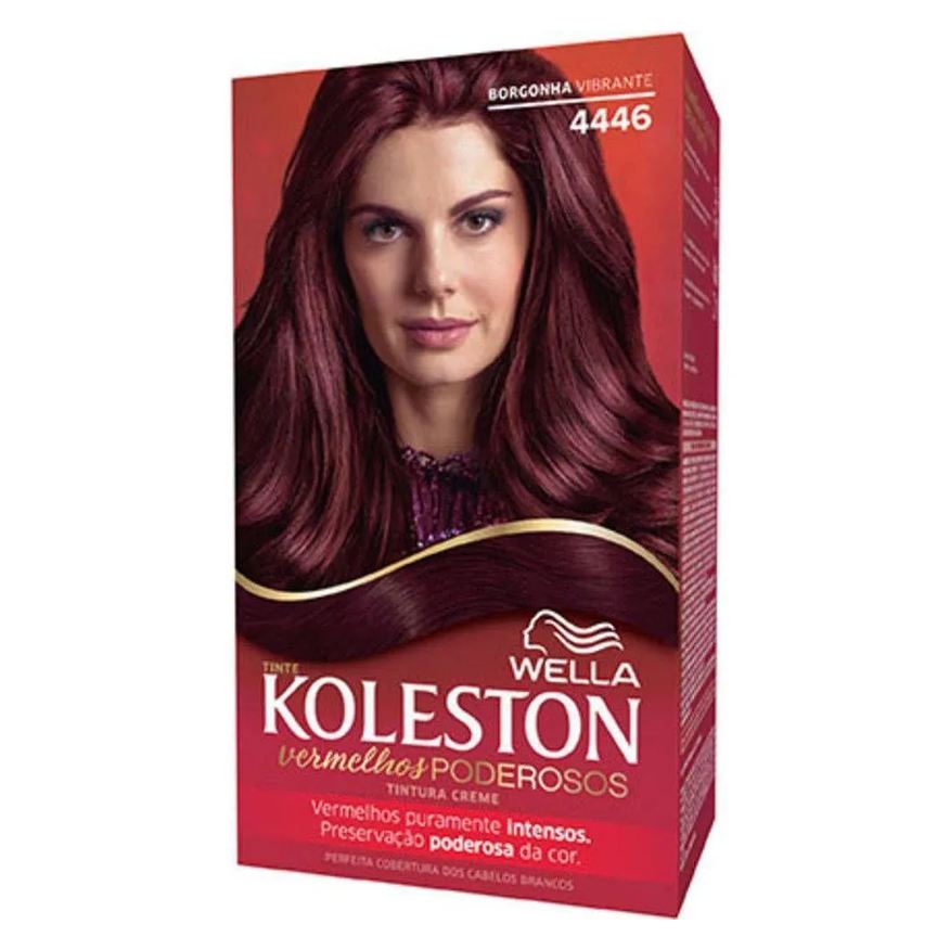 Wella Tintura Koleston 4446 Borgonha Vibrante