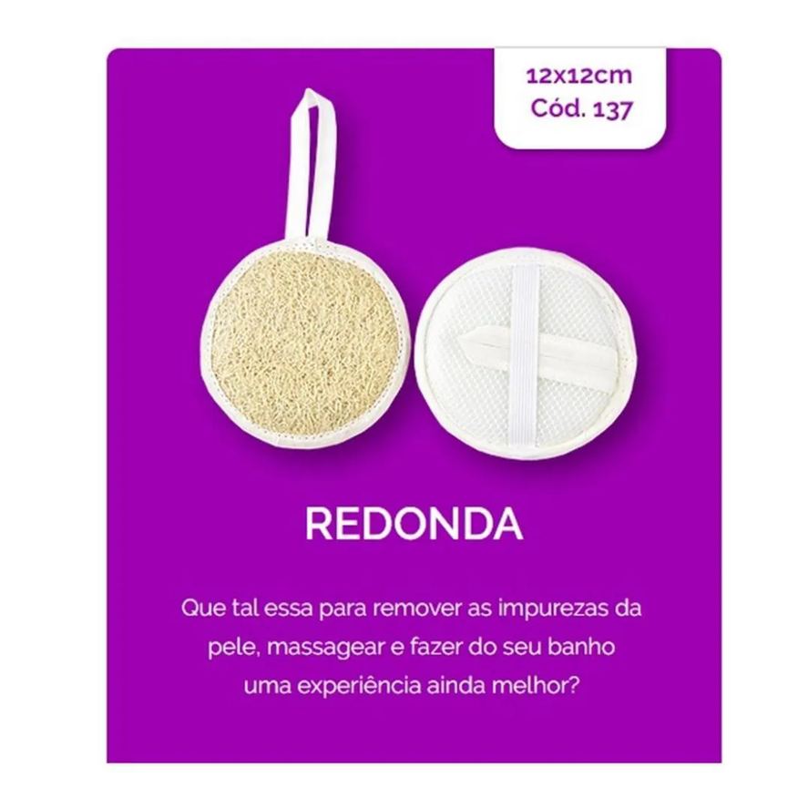 Isabrasil Bucha Vegetal Redonda G Ref 137