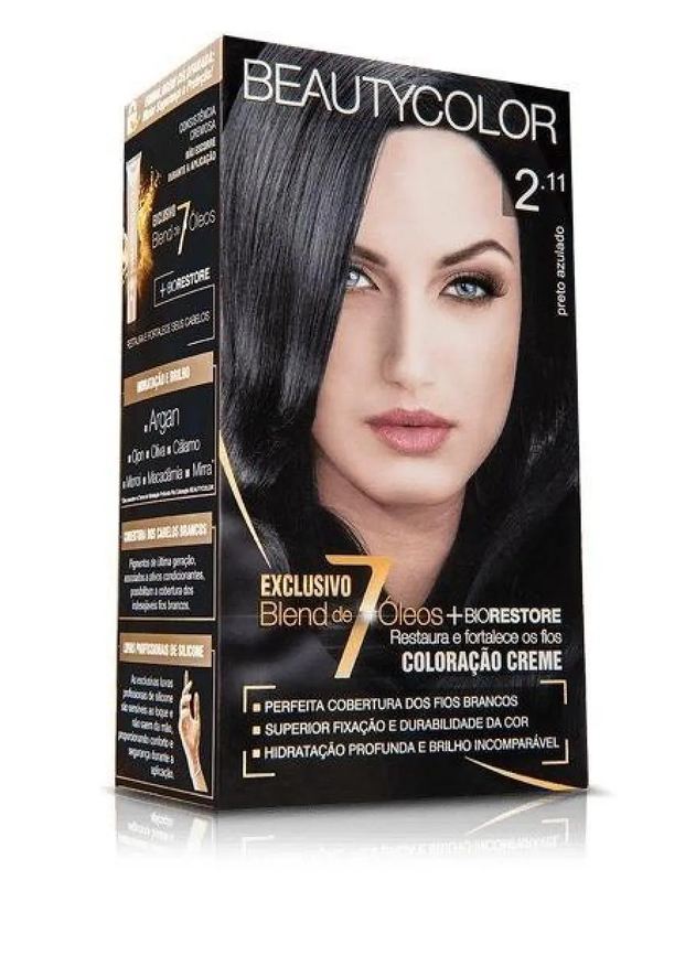 Beauty Color Tintura 2.11 Preto Azulado