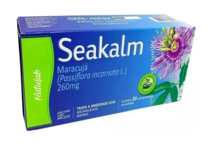 Natulab Passiflora - Seakalm 260mg 20cpr
