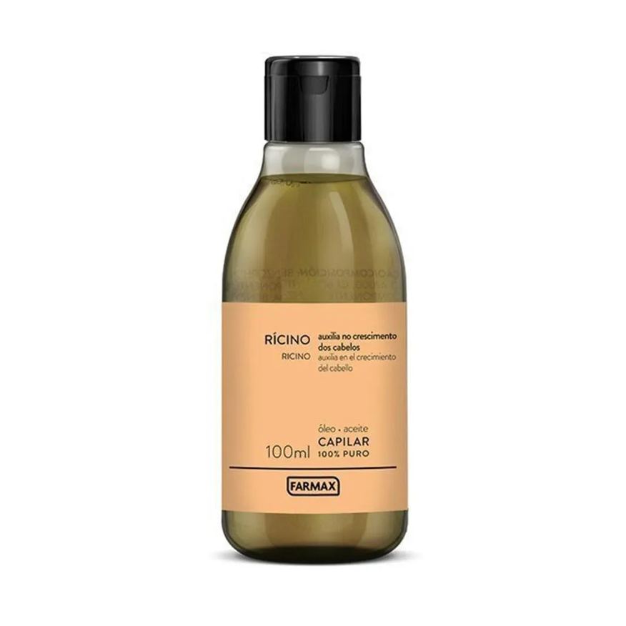 Farmax Oleo de Ricino de Uso Capilar 100ml Puro