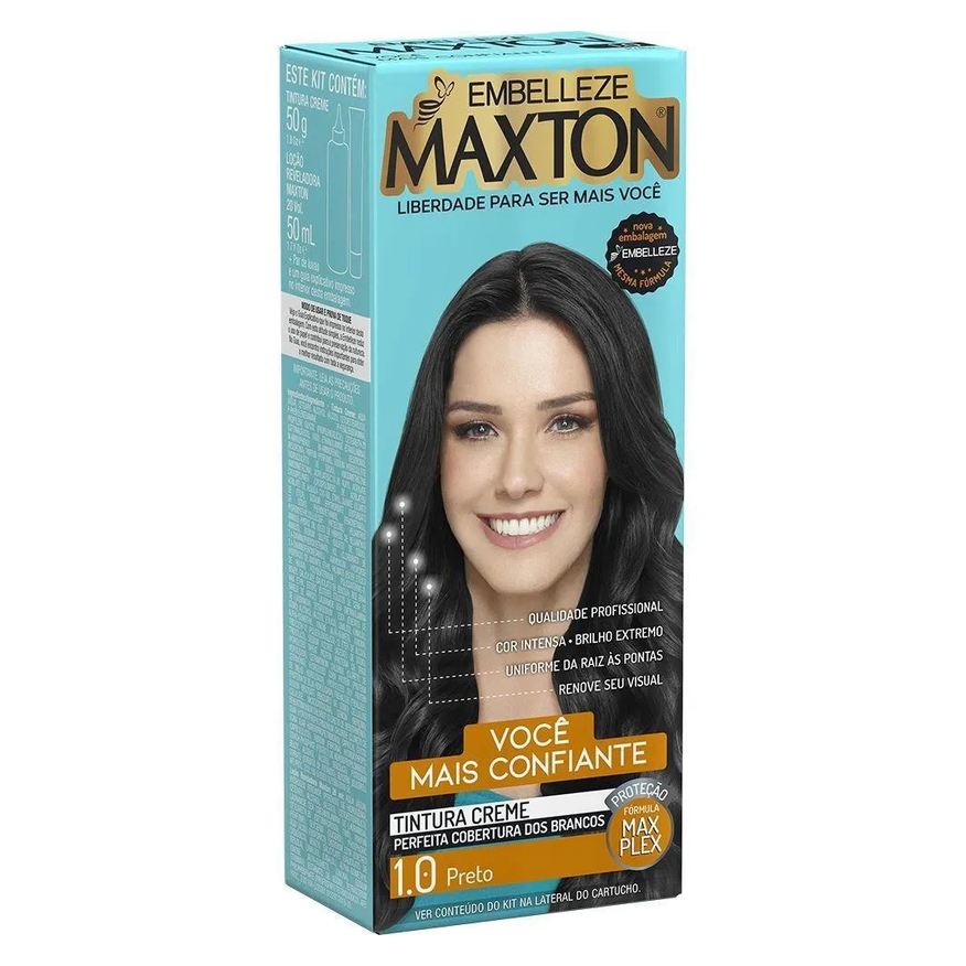 Maxton Tinturamaxton1.0preto