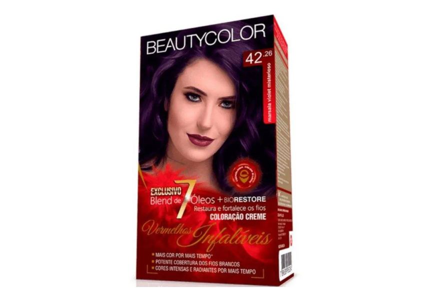 Beauty Color Tintura 86.44 Ruivo Cobre Natural