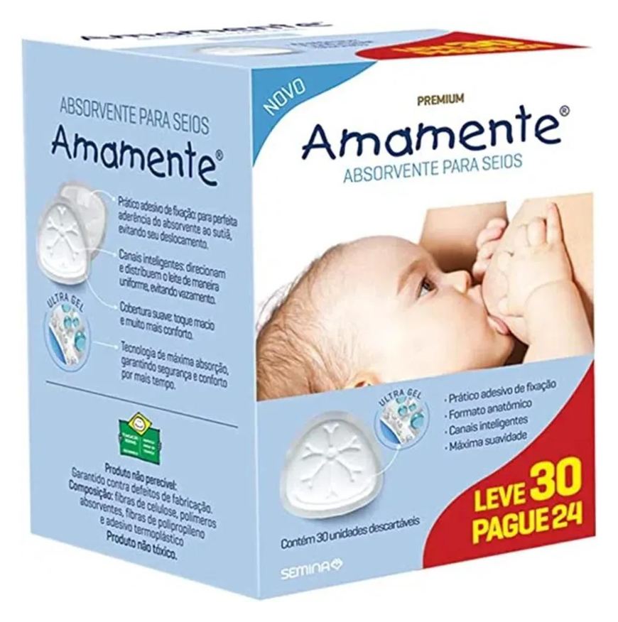 Barba Forte Amamente Absorvente para Seios Pg24 Lv30