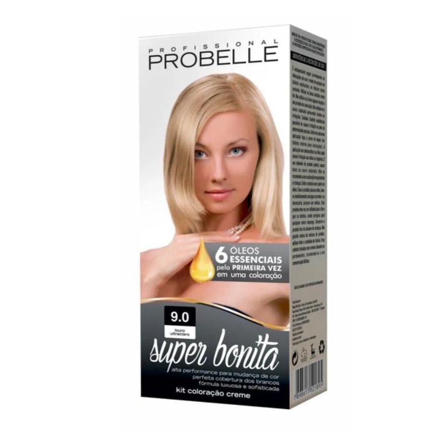 Probelle Tintura Super Bonita 9.0 Louro Ultraclaro