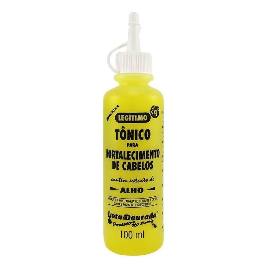 Capilar Tonico Gota Dourada Fortalecimento Alho 100ml