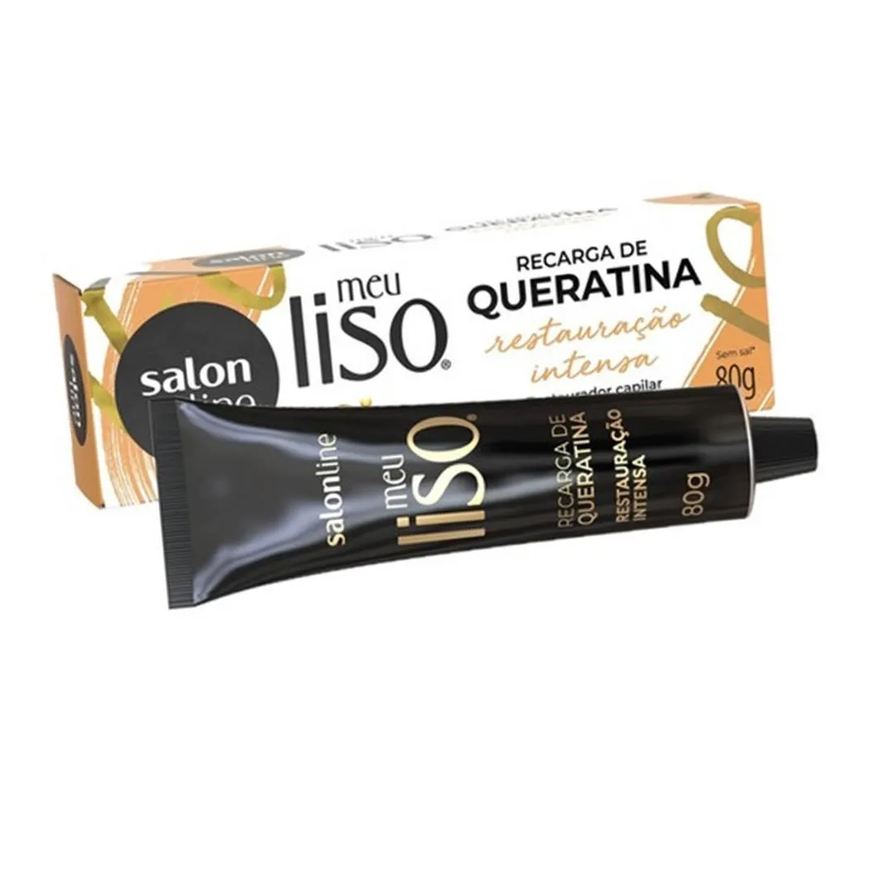 Salon Line Recarga de Queratina Meu Liso 80g Restauração Intensa