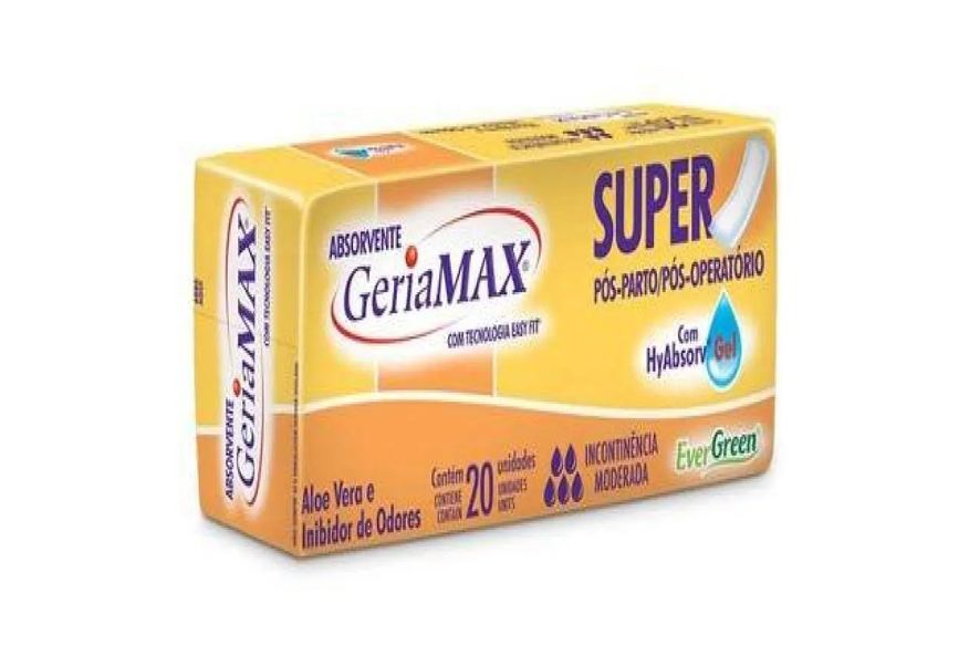 Geriamax Abs Adulto Super C/ 20 unidades