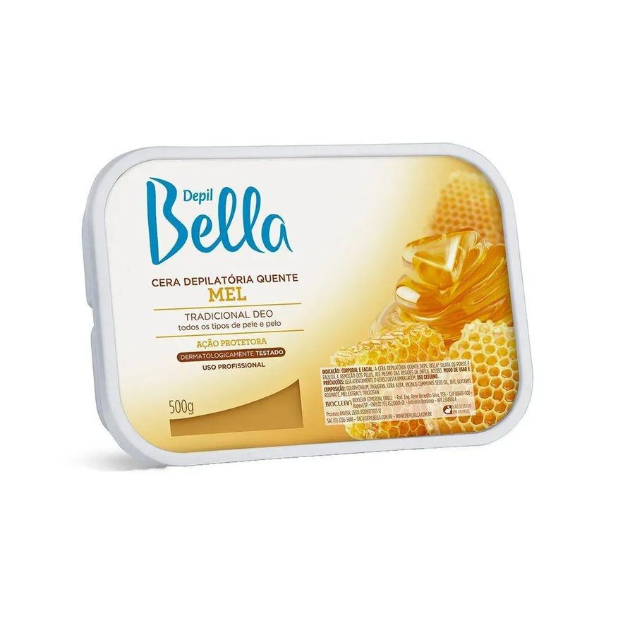 Depil Bella Cera Quente 500g Mel
