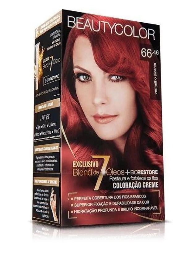 Beauty Color Tintura 66.46 Vermelho Picante (especial)