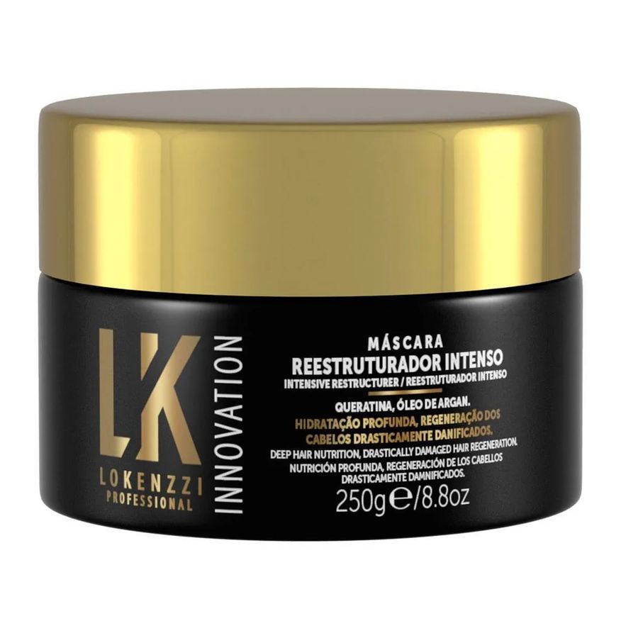 Lokenzzi Mascara Capilar Reestruturador Intenso 250g