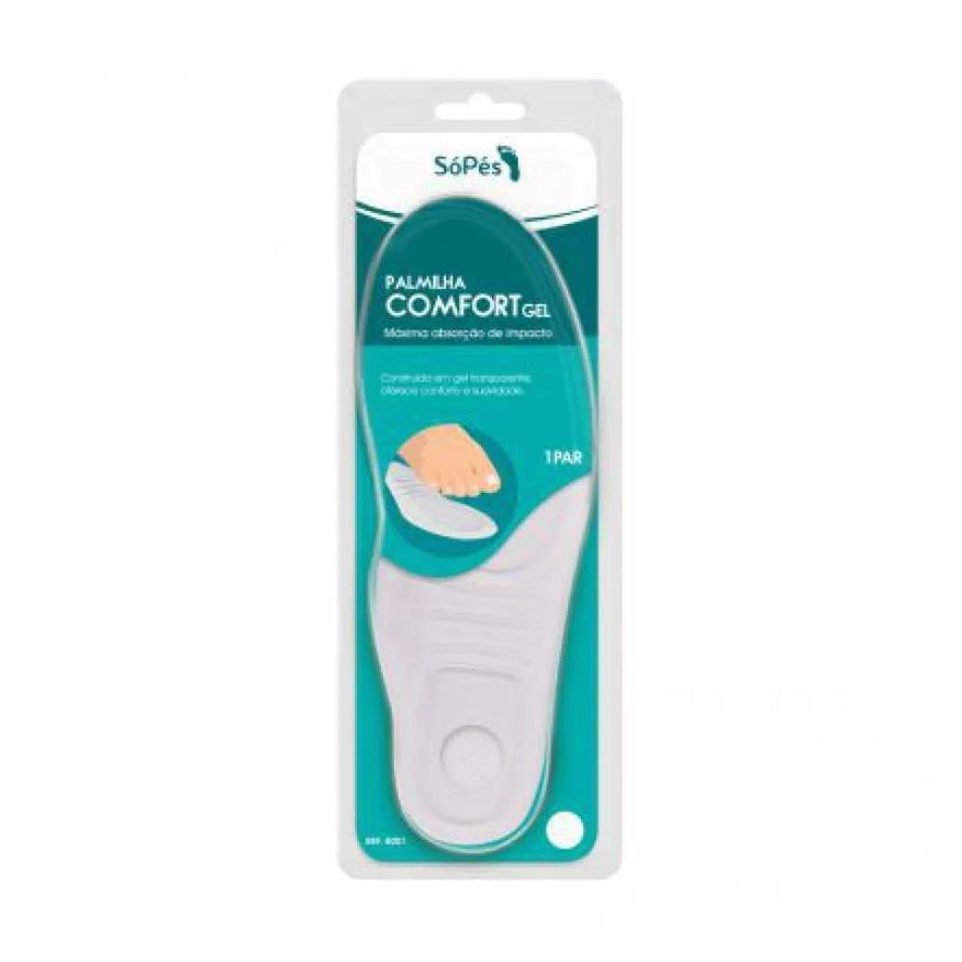 Palterm Palmilha So Pes Comfort Gel Par Tam.41/42