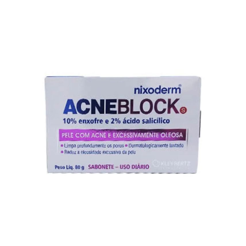Kley Hertz Acneblock Sabonete S 80g