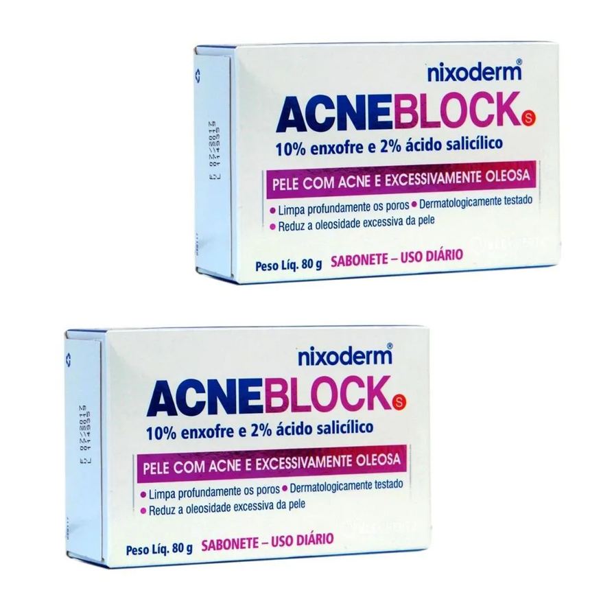 Kley Hertz Acneblock Sabonete S 80g - (kit C/ 02un)