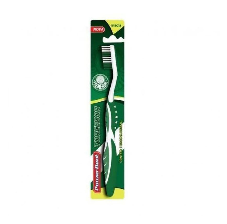 Powerdent Escova Dental Torcedor Palmeiras Ref.1080