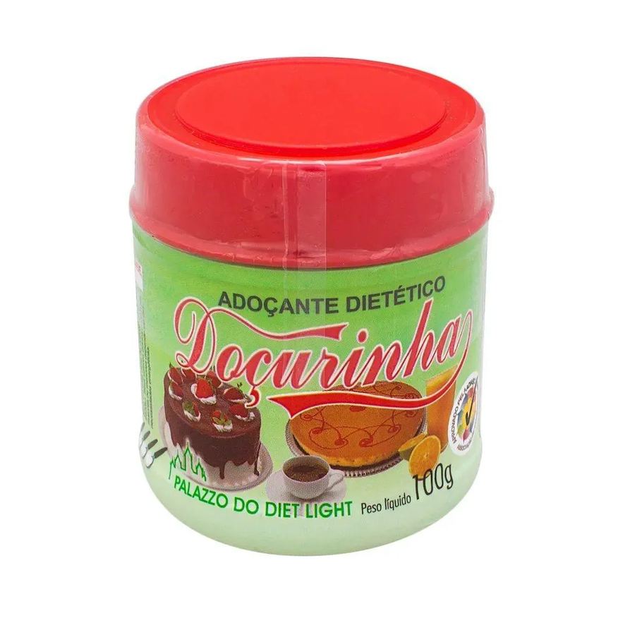 Palazzo Do Diet Adocante Dietetico Docurinha 100g - Pallazo do Diet Light