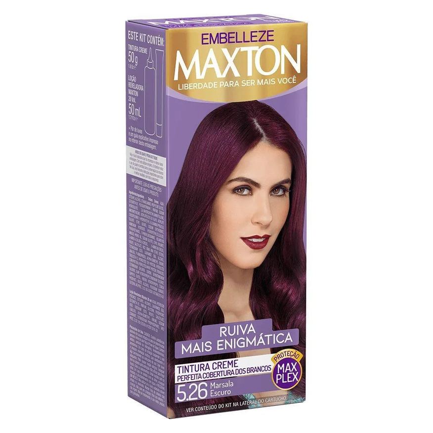 Maxton Tinturamaxton5.26marsalaescuro(especial)