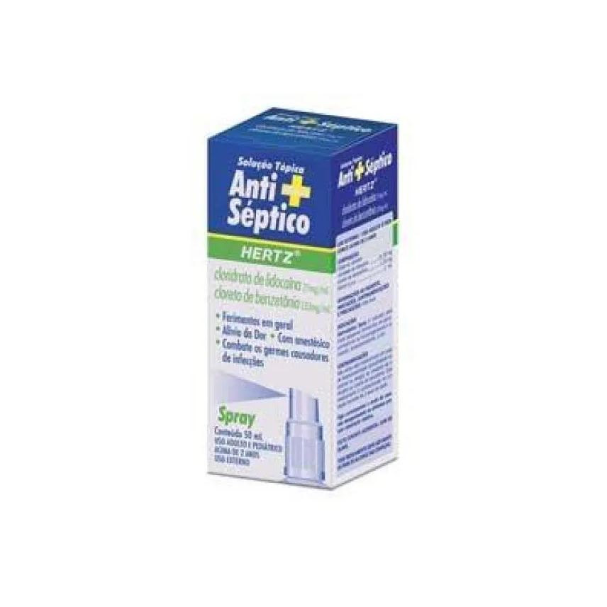 Kley Hertz Antisseptico Hertz Clo Spray Clorexidina 50ml