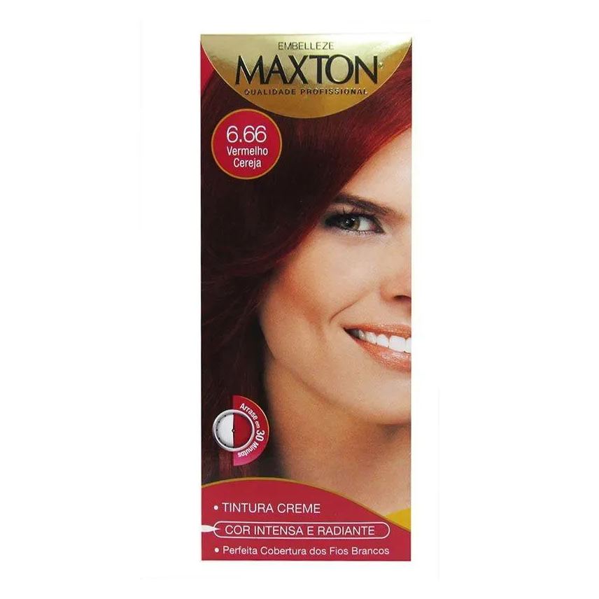 Maxton Tintura 6.66 Vermelho Cereja (especial)