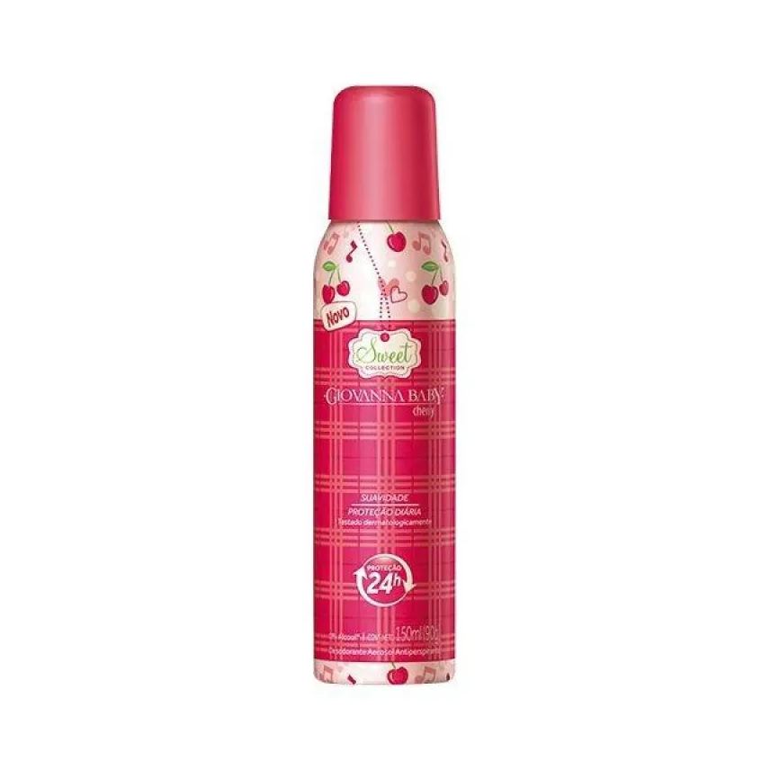 Giovanna Baby Desod Aerosol 150ml Rosa Cherry