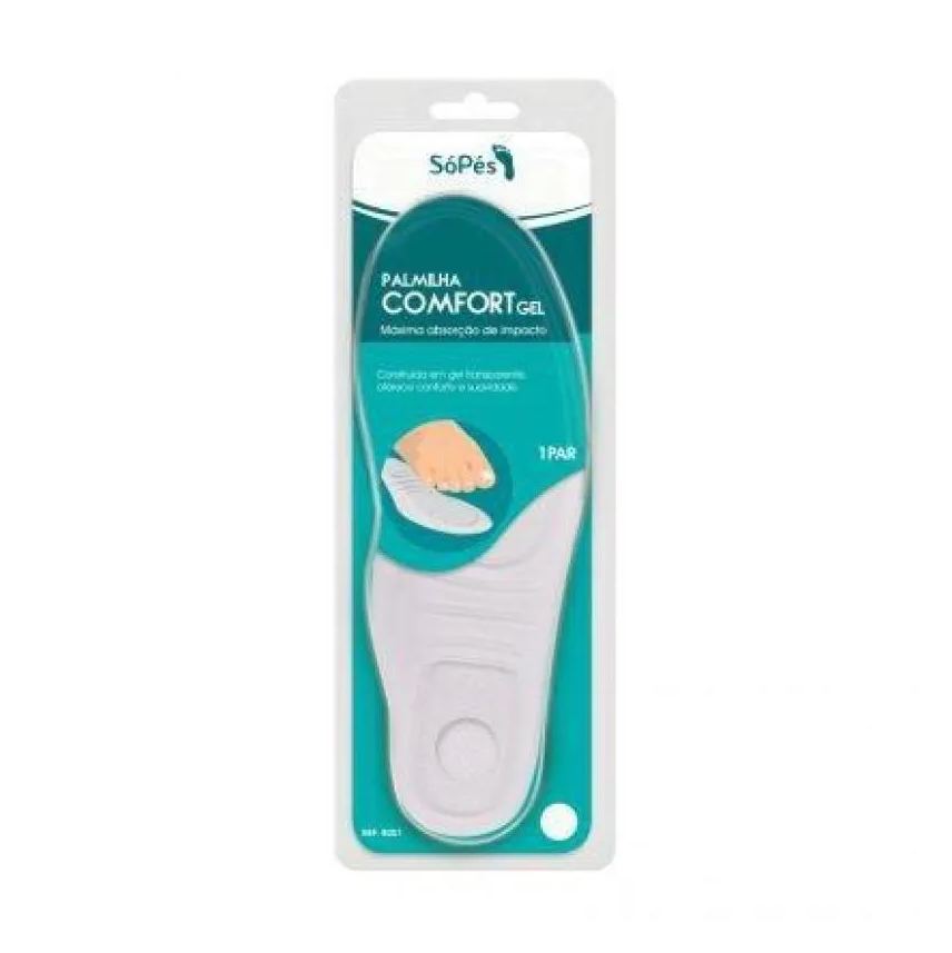 Palterm Palmilha So Pes Comfort Gel Par Tam.39/40