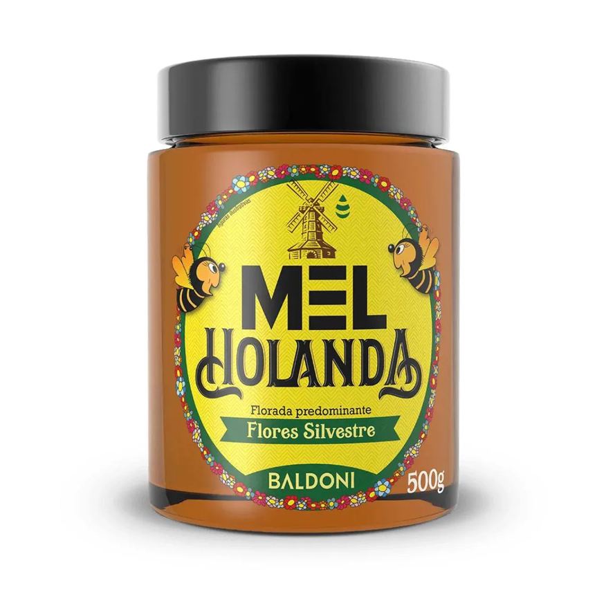 Baldoni Mel Holanda Silvestre Bisnaga 500g