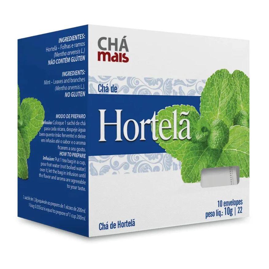 Chá Mais Clinicmais Chá Hortela 10 Sachês 10g