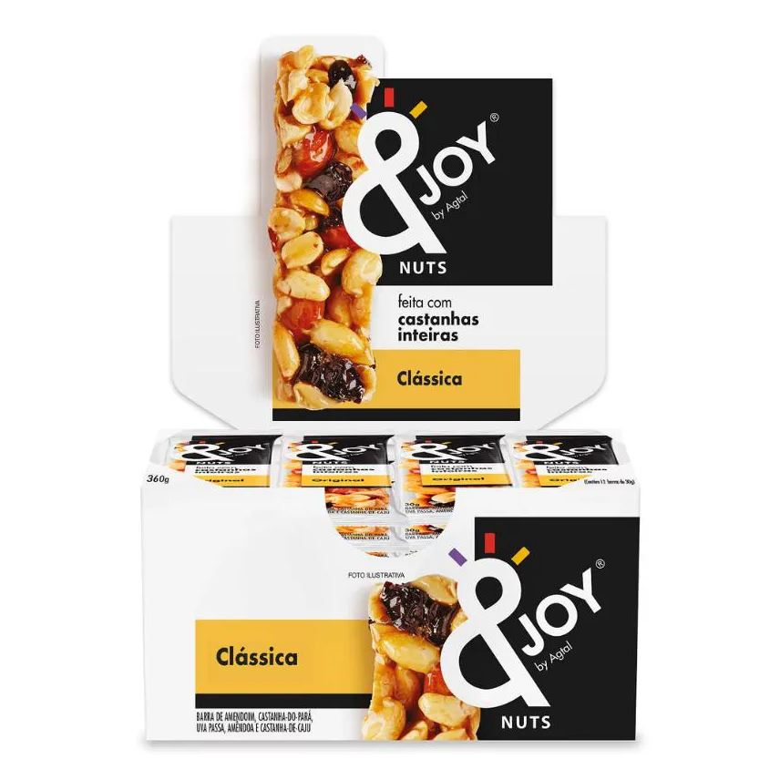 &joy Barra Clássica Display 12uni de 30g