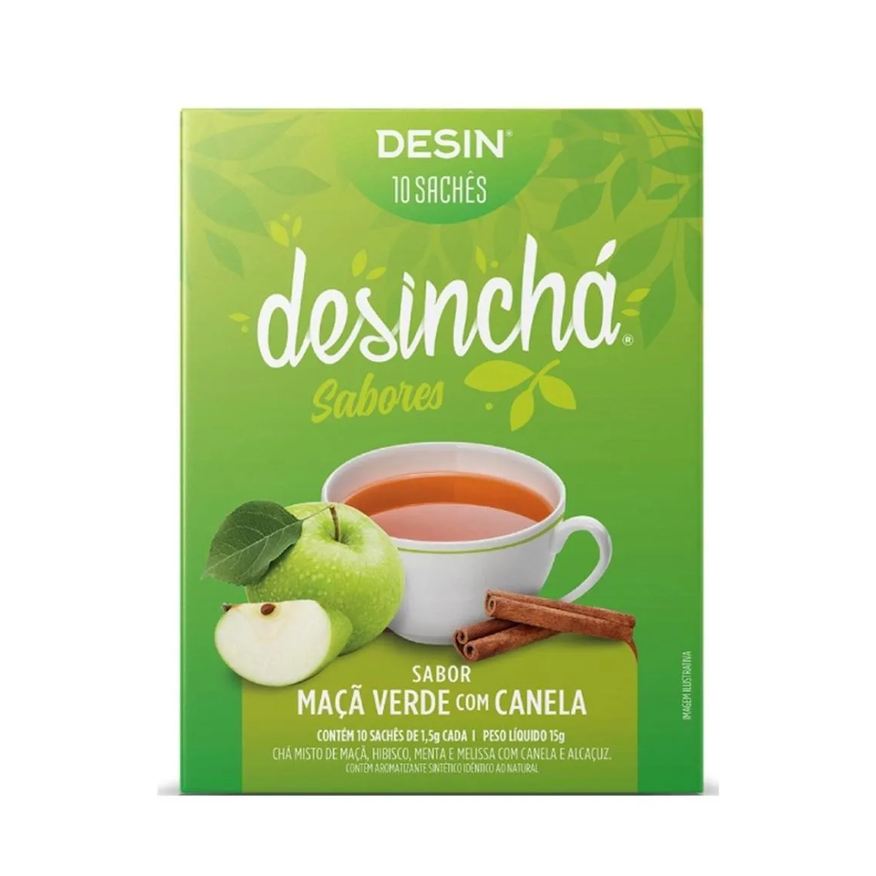 Desinchá Desincha Maca Verde com Canela 10 Saches