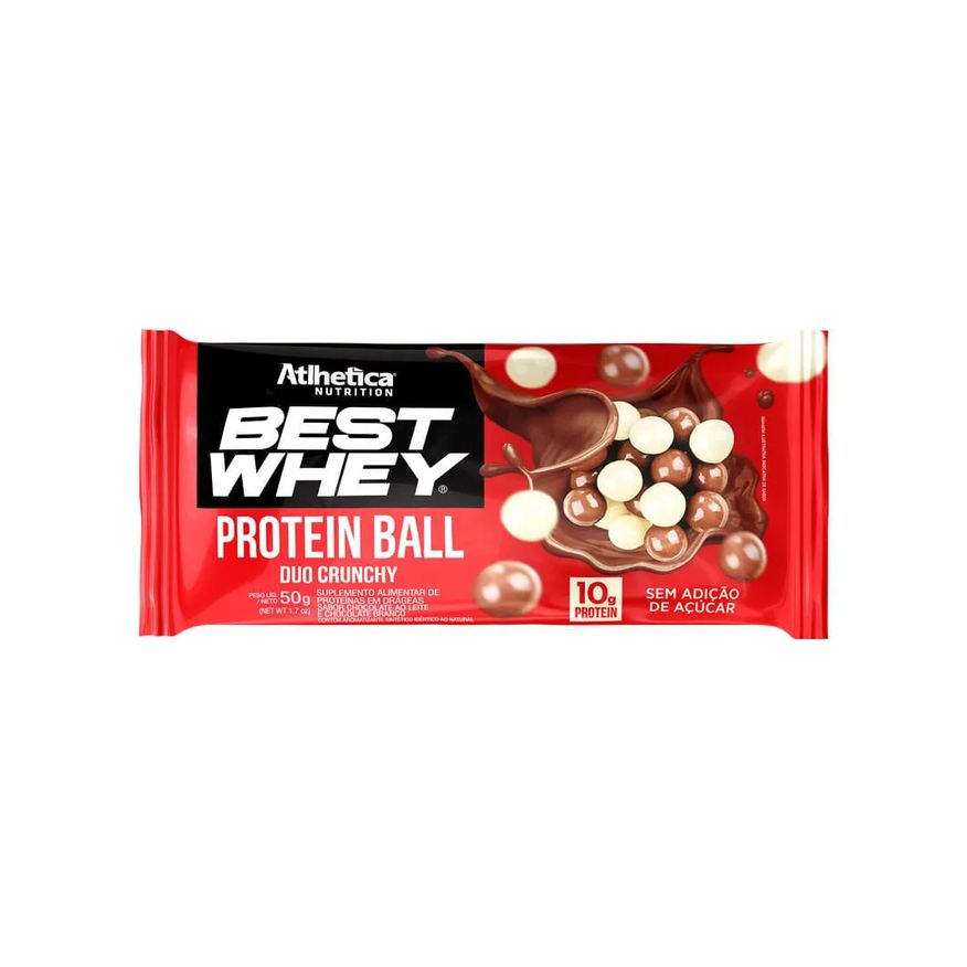 Whey Best Protein Ball Duo Crunchy Atlhetica Nutrition 50g