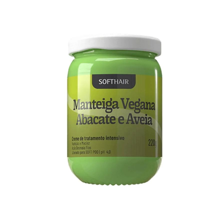 Soft Hair Tratamento Capilar Manteiga de Abacate Aveia Vegana Comprar