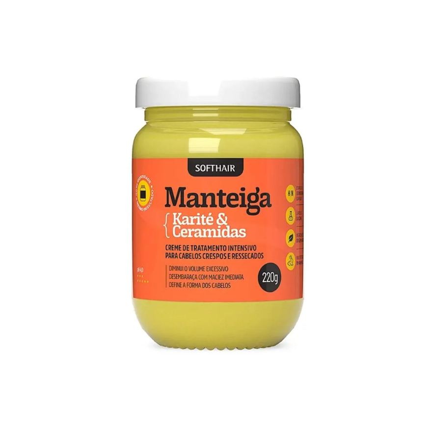 Flexitrex Manteiga de Karite para Cabelo Ressecado Fórmula Inovadora
