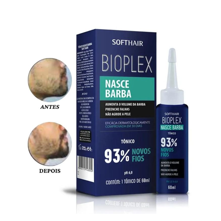 para Produto Barba Falhada Mais Volume e Crescimento Bioplex
