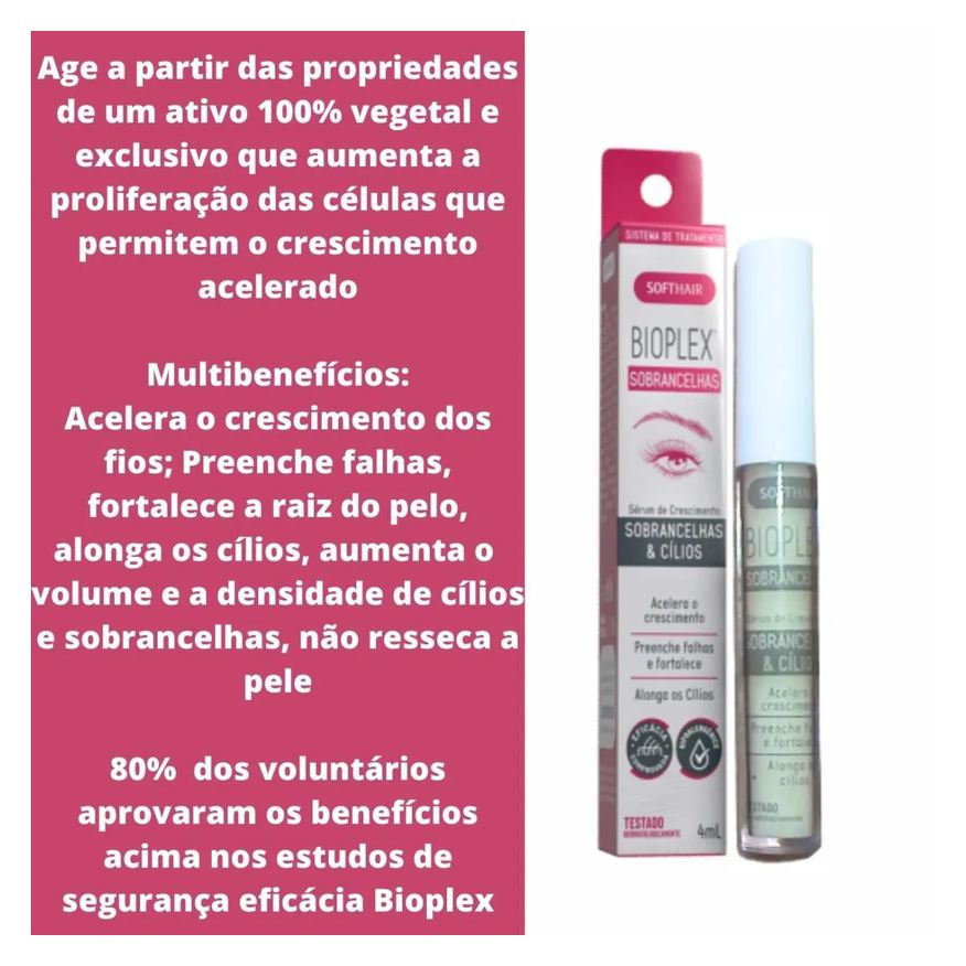 para Serum Crescer Cilios Sombrancelha Falhada Fortalecedor
