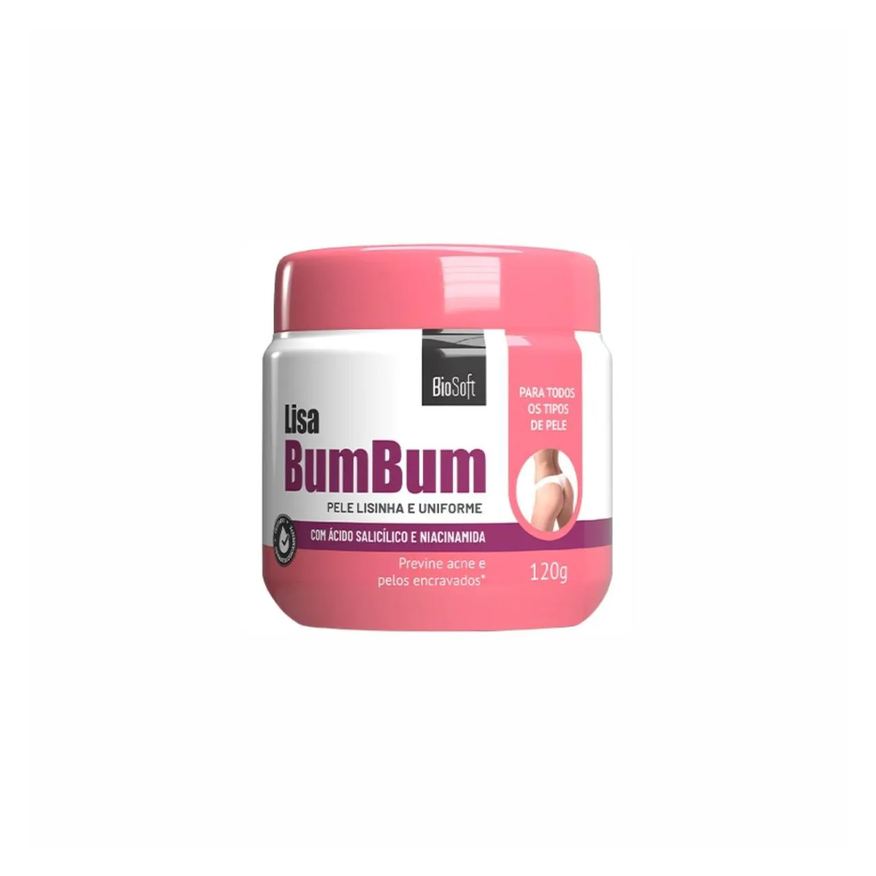 Bio Soft Cuidados com a Pele do Bumbum Acne Espinha e Pelo Encravado