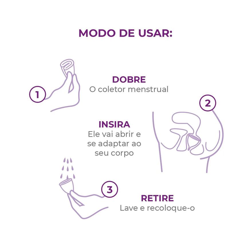 Coletor Kit B+ Disco Menstrual + Cápsula Inciclo B (de 20 A 29 Anos E Sem Filhos)