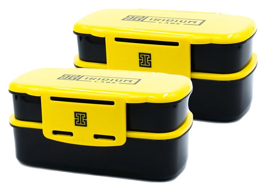 Iridium Labs Kit 2x Marmiteira Lancheira 1.93l - Amarelo