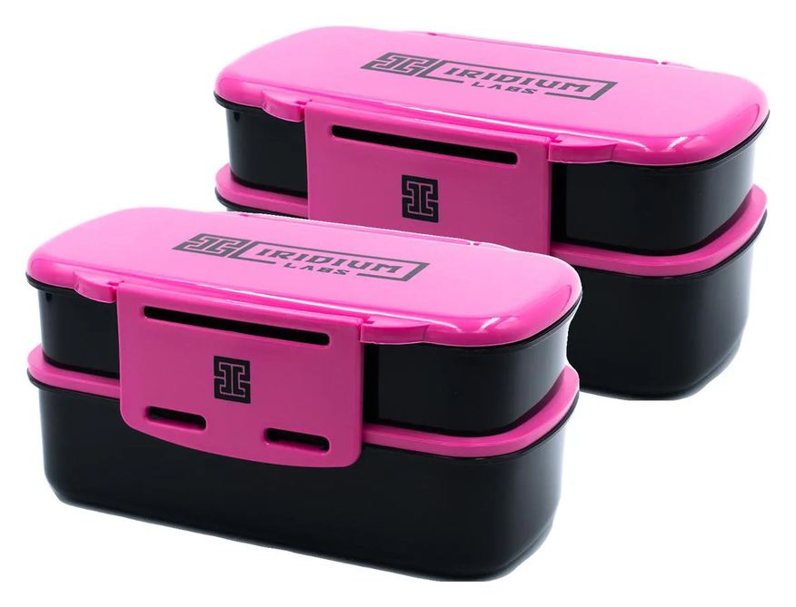 Iridium Labs Kit 2x Marmiteira Lancheira 1.93l - Rosa
