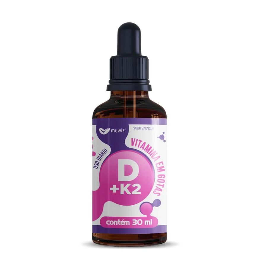 Muwiz Vitamina D3 + K2 em Gotas 30ml