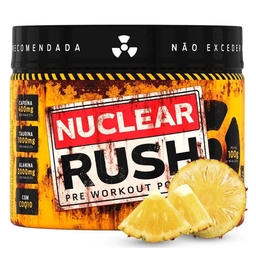 Body Action Pré-treino Nuclear Rush Abacaxi 100g