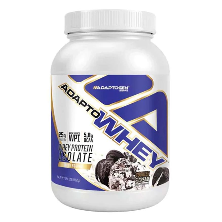 Adaptogen Science Adaptogen Whey Isolado Whey Protein Isolate 900g Cookies