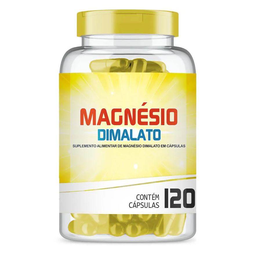 Up Sports Nutrition Magnésio Dimalato 350mg com 120 cápsulas
