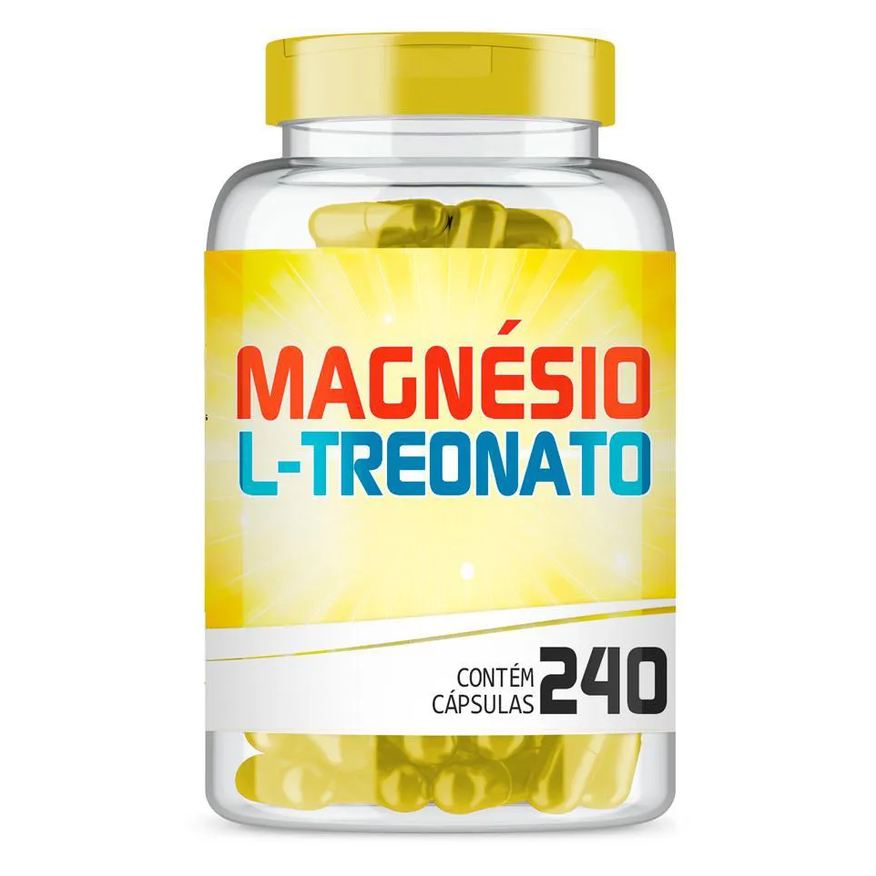 Extra Fórmulas Magnésio L-treonato 240mg com 240 cápsulas