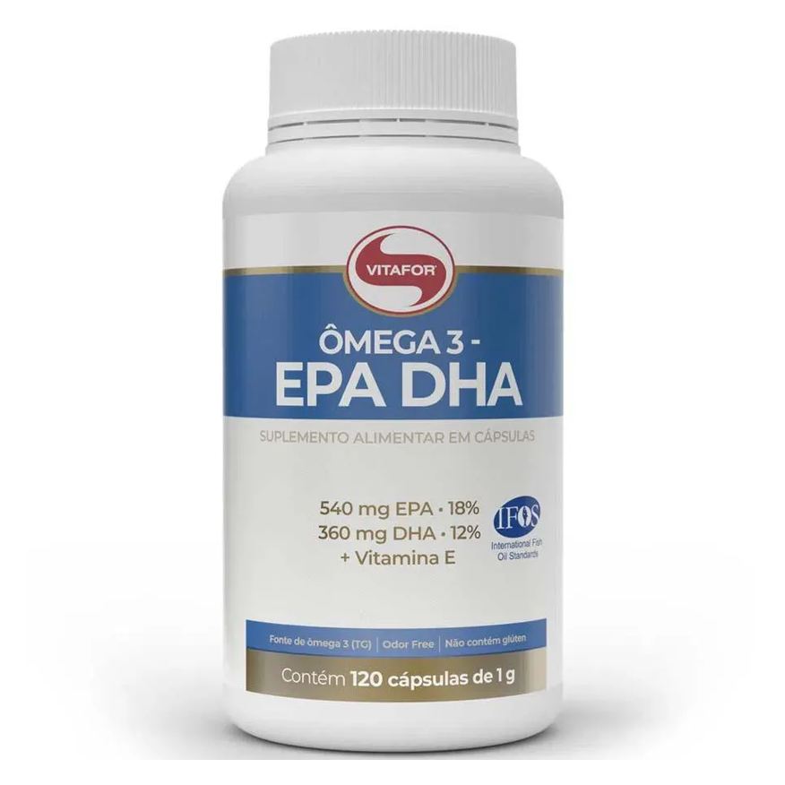 Vitafor Ômega 3 Epa Dha 1000mg com Ação Antioxidante Bella Derm