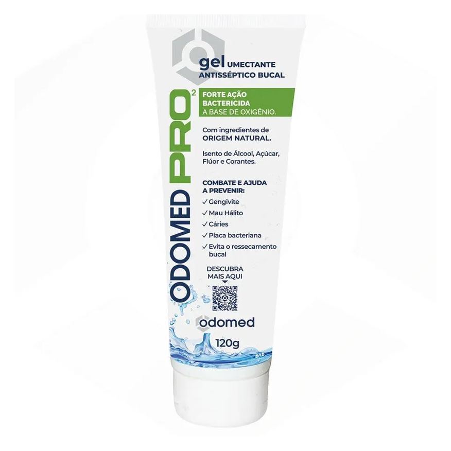 Halicare Gel Umectante Odomed Pro Antisséptico Bucal 120g