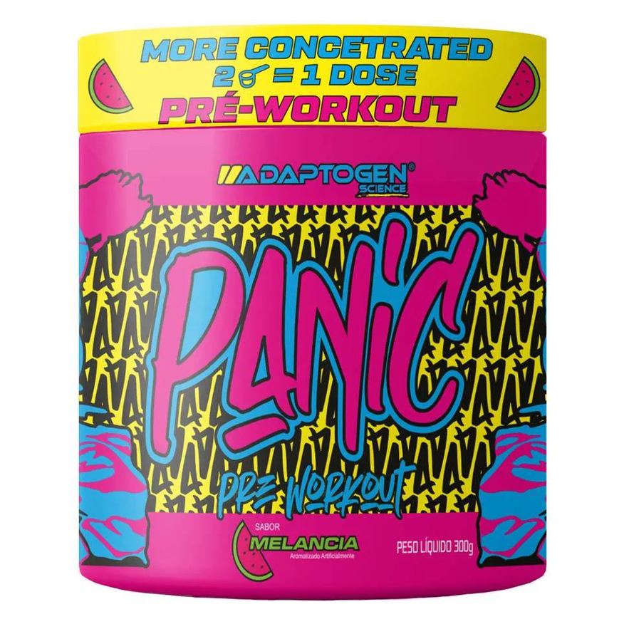 Adaptogen Science Panic Pré-workout (300g) - Sabor: Melancia