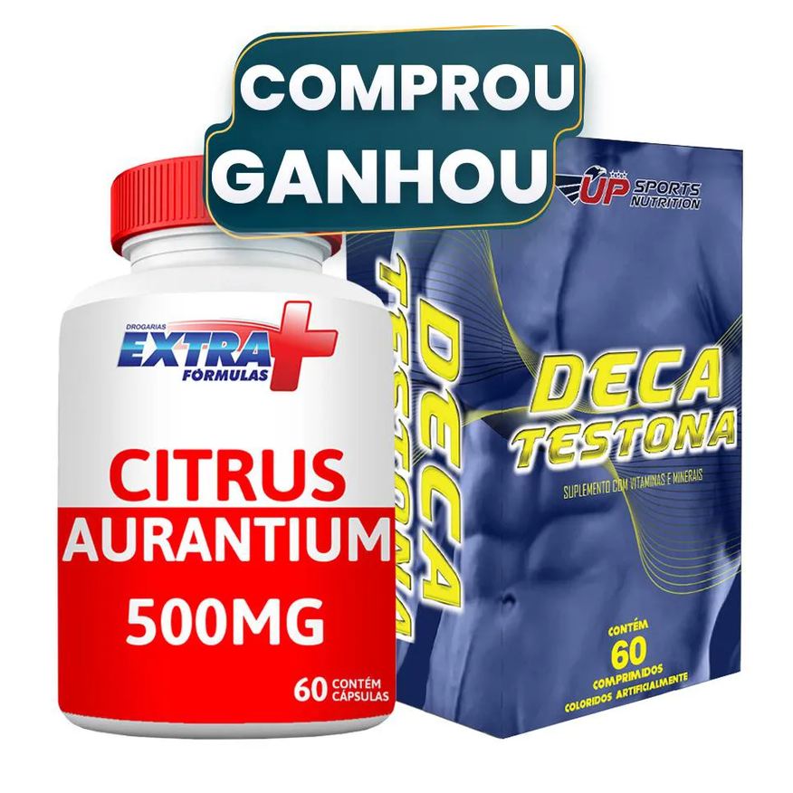 Up Sports Nutrition Kit Citrus Aurantium 500mg C/ 60 + Deca Testona C/ 60