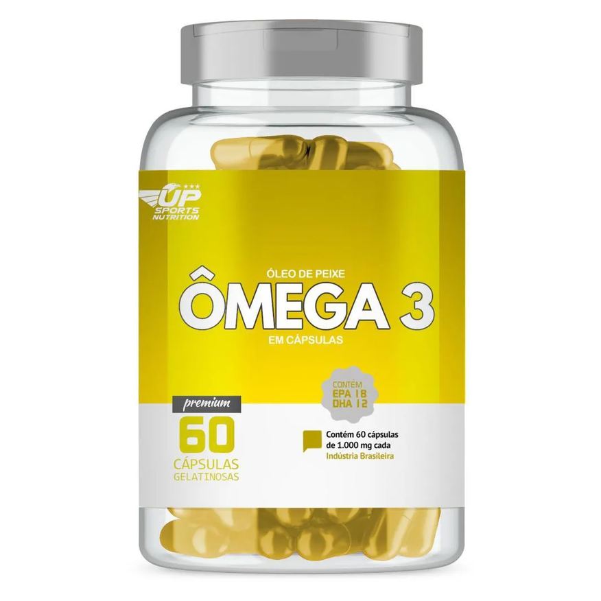 UP SPORTS NUTRITION OMEGA 3 1000mg COM 60 CáPSULAS
